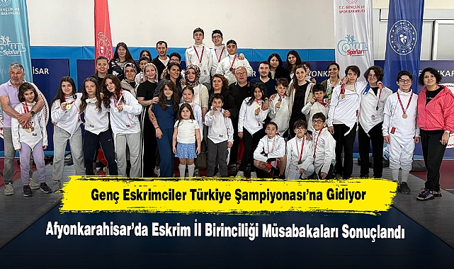 Afyonkarahisar’da Eskrim İl Birinciliği Müsabakaları Sonuçlandı: Genç Eskrimciler Türkiye Şampiyonası’na Gidiyor!