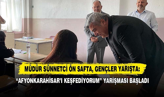 “Afyonkarahisar’ı Keşfediyorum” Yarişması Başladı