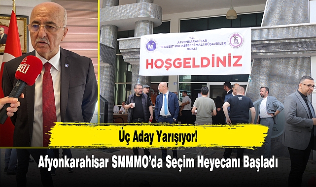 Afyonkarahisar SMMMO'da Seçim Heyecanı Başladı