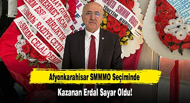 Afyonkarahisar SMMMO Seçiminde Kazanan Erdal Sayar Oldu!