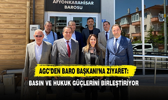 AGC’den Baro Başkanı'na Ziyaret: Basın Ve Hukuk Güçlerini Birleştiriyor