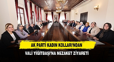 AK Parti Kadın Kolları'ndan Vali Yiğitbaşı’na Nezaket Ziyareti