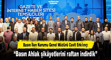 "Basın Ahlak şikâyetlerini raftan indirdik"