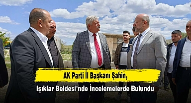 Başkan Şahin, Işıklar Beldesi’nde İncelemelerde Bulundu