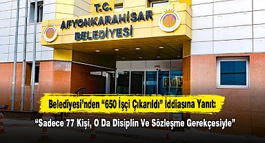 Belediyeden 