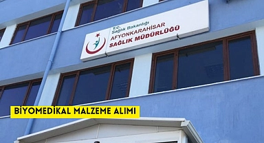 BİYOMEDİKAL MALZEME ALIMI