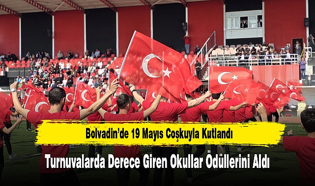 Bolvadin’de 19 Mayıs Coşkuyla Kutlandı