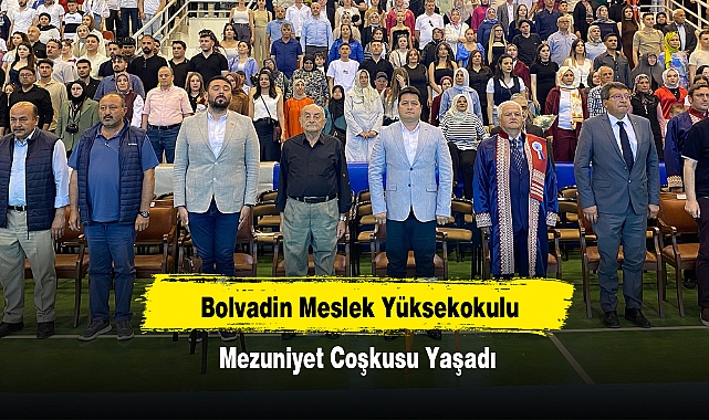 Bolvadin Meslek Yüksekokulu Mezuniyet Coşkusu Yaşadı