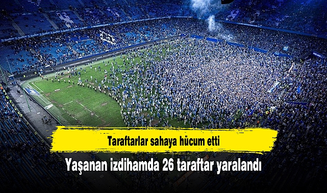 Bundesliga'ya yükselen Hamburg'un kutlamalarında yaşanan izdihamda 26 taraftar yaralandı