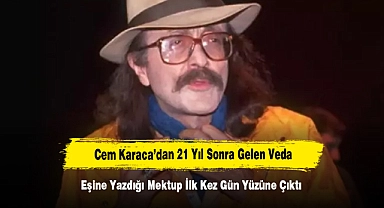 Cem Karaca’dan 21 Yıl Sonra Gelen Veda! Eşine Yazdığı Mektup İlk Kez Gün Yüzüne Çıktı