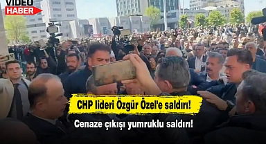 CHP lideri Özgür Özel'e saldırı!