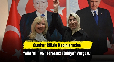 Cumhur İttifakı Kadınlarından “Aile Yılı” ve “Terörsüz Türkiye” Vurgusu