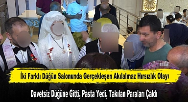 Davetsiz Düğüne Gitti, Pasta Yedi, Takılan Paraları Çaldı