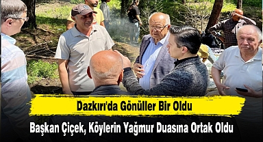 Dazkırı'da Gönüller Bir Oldu: Başkan Çiçek, Köylerin Yağmur Duasına Ortak Oldu