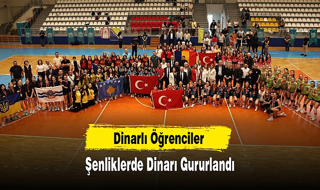 Dinarlı Öğrenciler Şenliklerde Dinarı Gururlandı