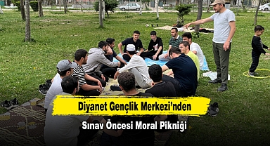 Diyanet Gençlik Merkezi’nden Sınav Öncesi Moral Pikniği