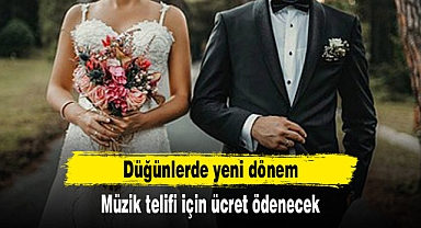 Düğünlerde yeni dönem! Müzik telifi için ücret ödenecek