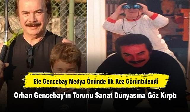 Efe Gencebay Medya Önünde İlk Kez Görüntülendi! Orhan Gencebay’ın Torunu Sanat Dünyasına Göz Kırptı