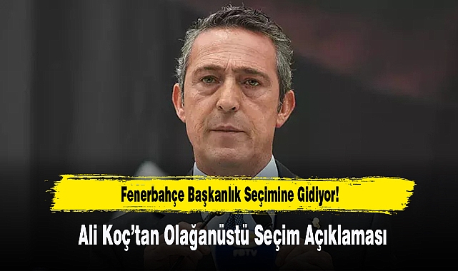 Fenerbahçe Başkanlık Seçimine Gidiyor!