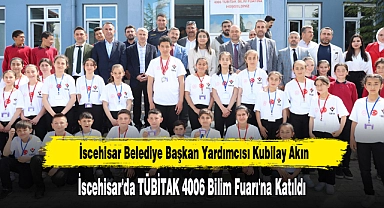 İscehisar'da TÜBİTAK 4006 Bilim Fuarı'na Yoğun İlgi