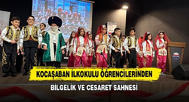 Kocaşaban İlkokulu Öğrencilerinden Bilgelik ve Cesaret Sahnesi