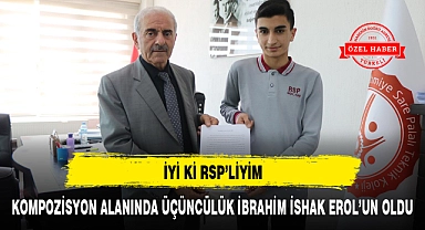 KOMPOZİSYON ALANINDA ÜÇÜNCÜLÜK İBRAHİM İSHAK EROL’UN OLDU