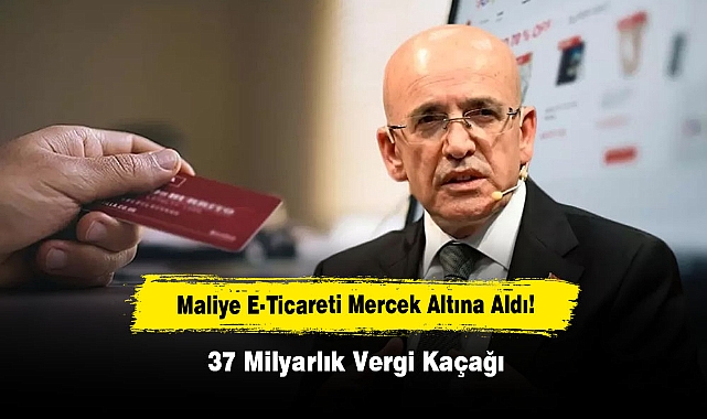 Maliye E-Ticareti Mercek Altına Aldı! 37 Milyarlık Vergi Kaçağı