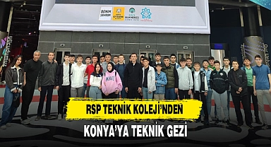 Rahmiye Sare Palalı Teknik Koleji’nden Konya’ya Teknik Gezi