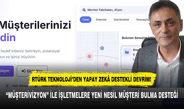 RTÜRK TEKNOLOJİ’DEN YAPAY ZEKÂ DESTEKLİ DEVRİM!