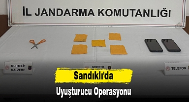 Sandıklı'da Uyuşturucu Operasyonu