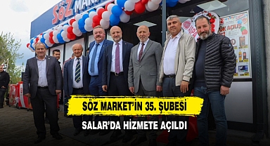 Söz Market’in 35. Şubesi Salar’da Açıldı