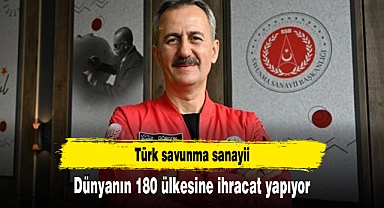 Türk savunma sanayii dünyanın 180 ülkesine ihracat yapıyor