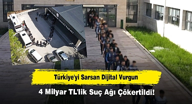 Türkiye'yi Sarsan Dijital Vurgun: 4 Milyar TL'lik Suç Ağı Çökertildi!
