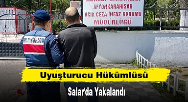 Uyuşturucu Hükümlüsü Salar'da Yakalandı