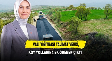 Vali Yiğitbaşı Talimat Verdi, Köy Yollarına Ek Ödenek Çıktı