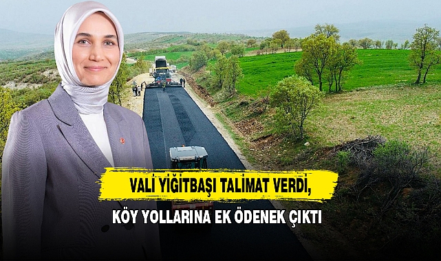 Vali Yiğitbaşı Talimat Verdi, Köy Yollarına Ek Ödenek Çıktı