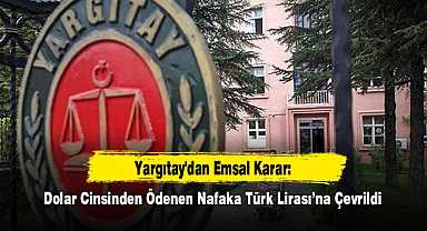 Yargıtay'dan Emsal Karar: Dolar Cinsinden Ödenen Nafaka Türk Lirası’na Çevrildi