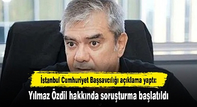 Yılmaz Özdil hakkında soruşturma başlatıldı
