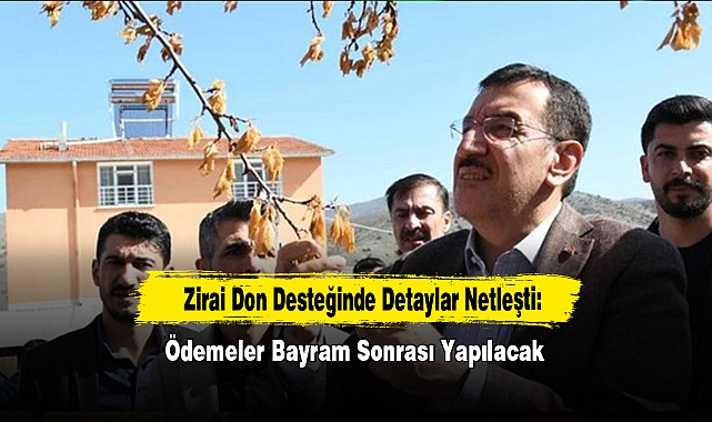 Zirai Don Desteğinde Detaylar Netleşti: Ödemeler Bayram Sonrası Yapılacak