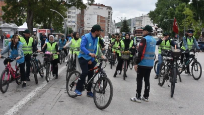 Afyonkarahisar'da Yeşilay'dan Sağlıklı Yaşam Pedalı