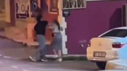Sokak Ortasında Kadına Şiddet!