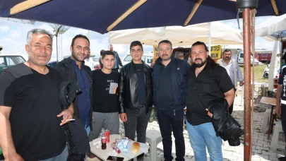 Başkan Öztaş, Hayvan Pazarı’nda Esnaf ve Vatandaşla Buluştu