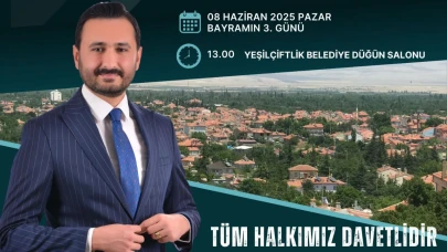 Başkan Ölmez'den Vatandaşlara Çifte Davet