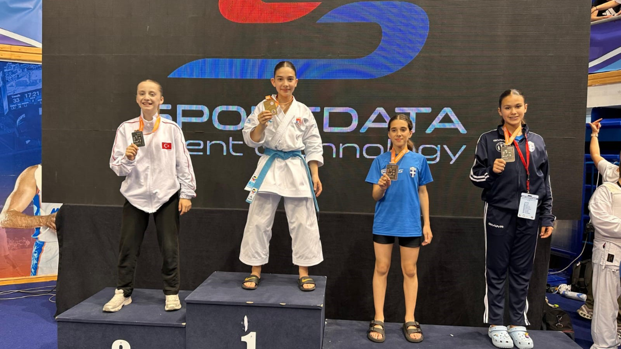 Genç Sporcu Kahvecigil Karate Şampiyonası’nda ikinci oldu
