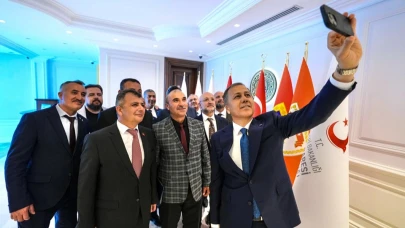 Afyonkarahisar Heyetinden İçişleri Bakanı Yerlikaya’ya Ziyaret