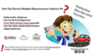 Eski Tip Sürücü Belgeleri İçin Son Çağrı!