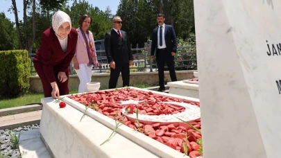 Vali Yiğitbaşı ve Protokol Üyeleri Şehitleri Dualarla Andı