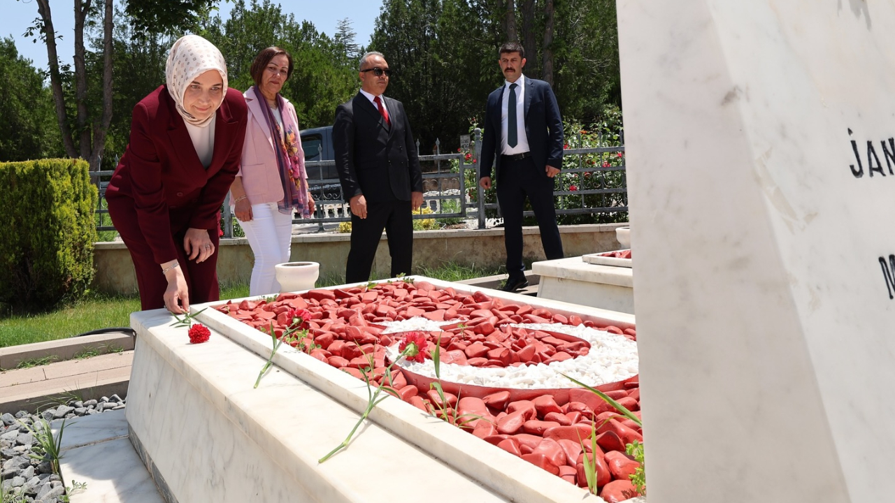 Vali Yiğitbaşı ve Protokol Üyeleri Şehitleri Dualarla Andı