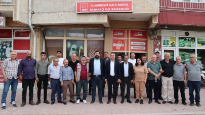 Başkan Erhan İlçe Ziyaretlerine Devam Ediyor