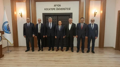 AK Parti Heyetinden AKÜ Rektörü Karakaş’a Ziyaret